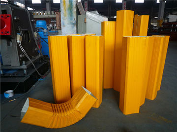 Down Pipe Roll Forming Machine Square Type With Elbow Machine ISO / CE