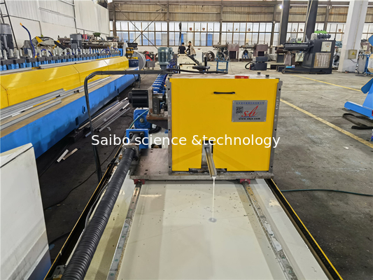 Closed Type Solar Roll Forming Machine Module Frame Section Line Speed 40 - 50m/Min