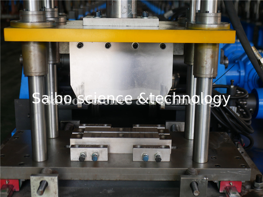 10T Decoiler Pedal Plate Roll Forming Machine Hydraulic With 160T Punching