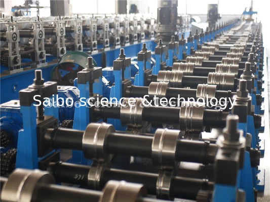 10T Decoiler Pedal Plate Roll Forming Machine Hydraulic With 160T Punching