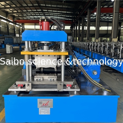 10T Decoiler Pedal Plate Roll Forming Machine Hydraulic With 160T Punching